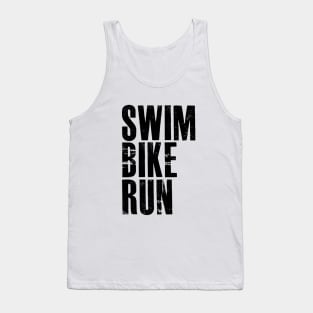 Swim Bike Run Tank Top